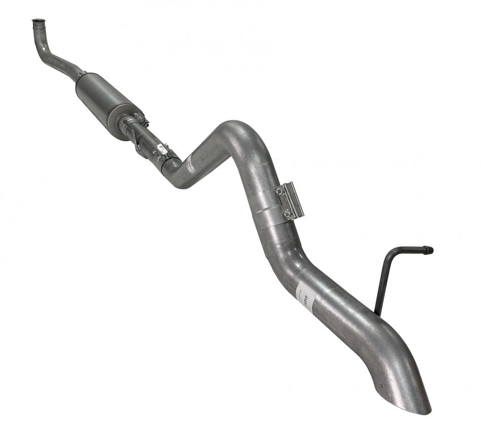 2020-2024 Jeep Wrangler Ecodiesel Aluminized Exhaust Kit w/ Muffler