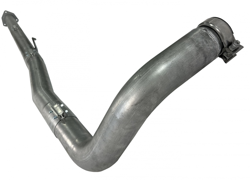 2023-2024 Ford PowerStroke 6.7 4inch Turbo Back Race Pipe Aluminized Steel