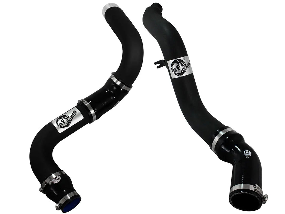 2014-2015 Ram 1500 Ecodiesel aFe BladeRunner 3 IN Aluminum Hot and Cold Charge Pipe Kit Black