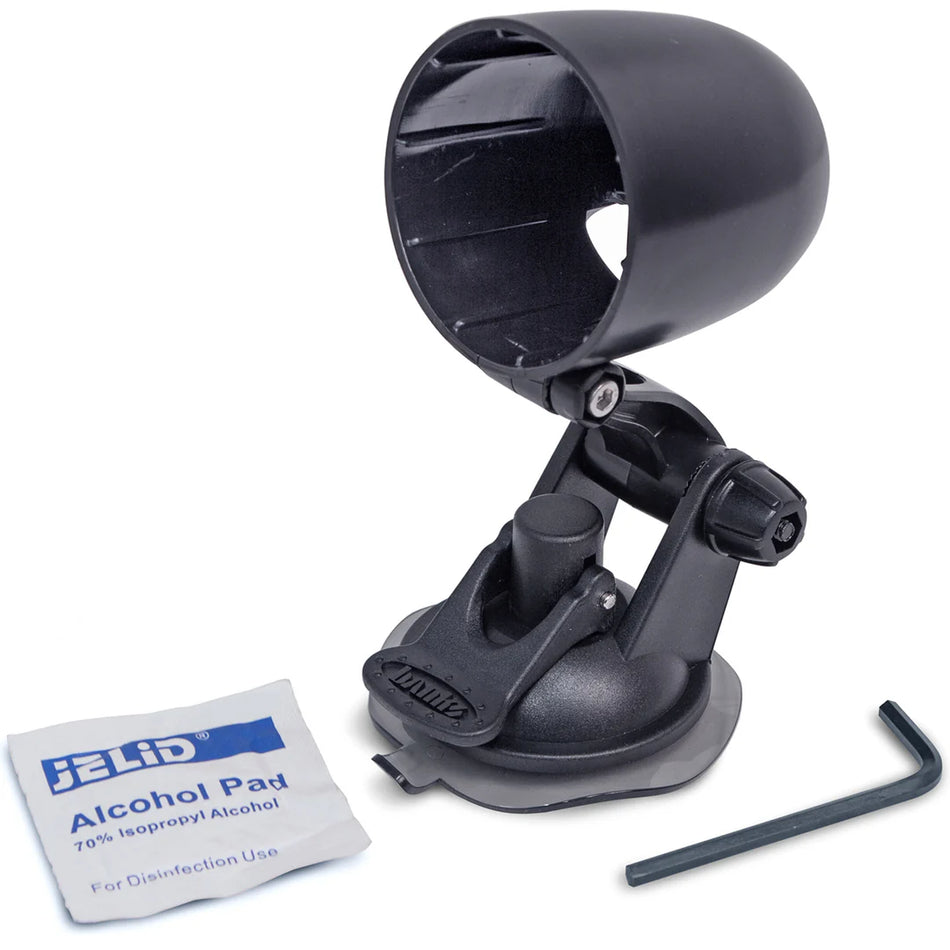 Banks Single Gauge Pod Suction Cup Mount