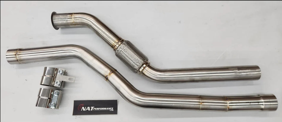 2014-2018 BMW X3D N47 Stainless Exhaust Kit