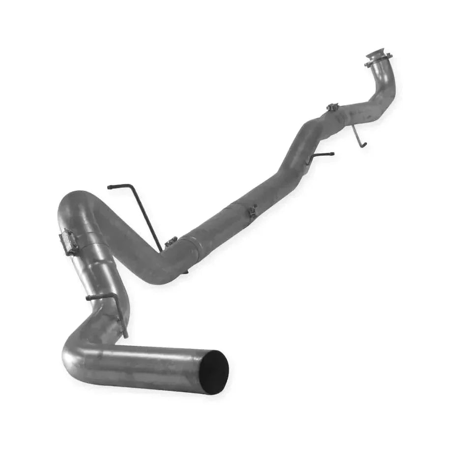 2017-2019 GM Duramax L5P - Down-pipe Back Race Aluminized Exhaust System