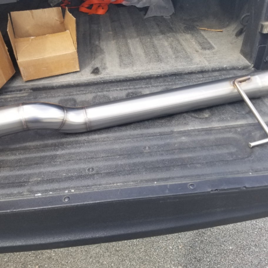 2014-2019 Ram Ecodiesel Muffler Delete For Single Tip