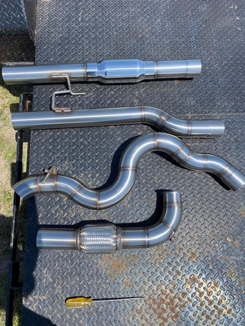 2020-2024 Jeep Wrangler JLU Ecodiesel Exhaust Kit